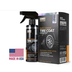 GENERICO - Abrillantador profesional con cerámico para neumáticos llantas - Cerakote Made in USA - dura meses