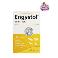 GENERICO - Suplemento Inmunologico para perros y gatos-Engystol pack de 100 tabletas