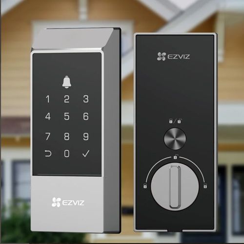 Cerrojo Inteligente Ezviz DL04 Wifi Bluetooth - Gris