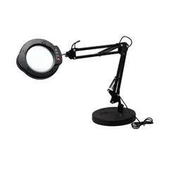 GENERICO - Lámpara Articulada con Lupa y Luz LED YS-1172