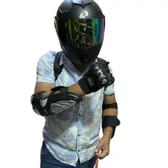 GENERICO - GUANTES DE MOTO PARA HOMBRE PROTECCIONES ACERO TALLA XL