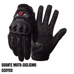 SCOYCO - GUANTES SCOYCO MC29 NEGRO MOTO-CICLISMO