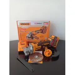 INGCO - AMOLADORA ANGULAR BRUSHLESS INGCO 20V 900W - 115mm4-12