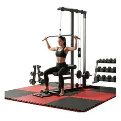 Alpha Gym - Pisos Tatami EVA Profesional para Artes Marciales y Gimnasio 9 m², Pack 9 piezas, Puzzle Mat