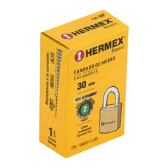 HERMEX - Candado Hermex 30 mm