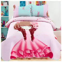 PANDA - Cubrecama de Algodón Infantil