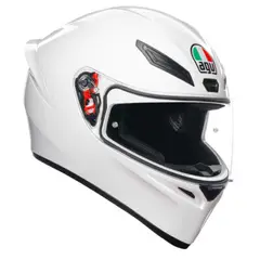 CES - CASCO MOTO AGV K1 S BLANCO BRILLANTE INTEGRAL DEPORTIVO
