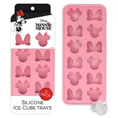 DISNEY - Cubeta de Hielo Flexible Minnie Mouse x 2