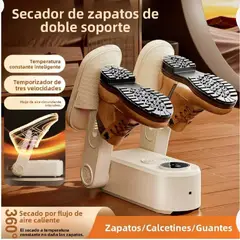 GENERICO - Secadora de Zapatillas Doble con Luz UV