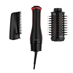 Revlon - Revlon Cepillo One Step Secador Y Voluminizador Plus Cerámica Y Titanio + Concentrador