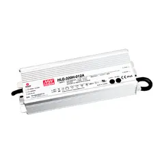 MEAN WELL - Fuente de alimentación 264W 12V 22A IP65 Adj W/Intrl Pot