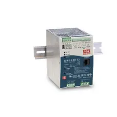 MEAN WELL - Fuentes de alimentación en carril DIN 240W 12V 0-20A DIN Rail All-In-One Intelligent Security Power
