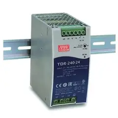 MEAN WELL - Fuentes de alimentación en carril DIN 240W 24VDC 10A 3 Phase DIN W/PFC