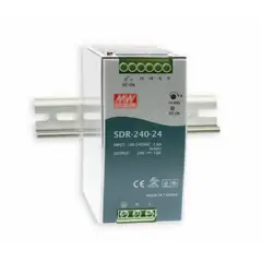 MEAN WELL - Fuentes de alimentación en carril DIN 240W 24VDC 10A W/PFC function