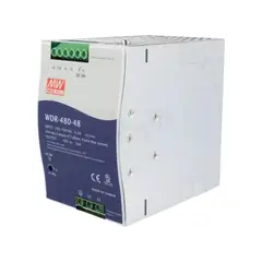 MEAN WELL - Fuente Riel DIN Wide Range 480W 48VDC 10A In 180-550VAC