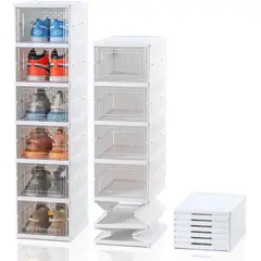 GENERICO - ZAPATERA DE PLASTICO PLEGABLE 6 NIVELES