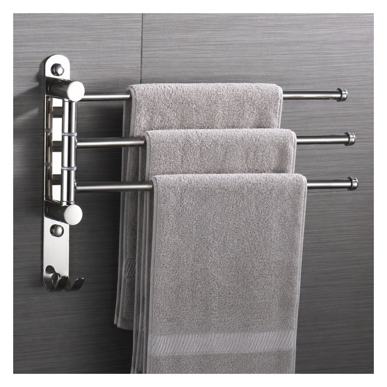 TOALLERO PARA BAÑO ACERO CROMADO ADB6610
