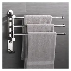 GENERICO - TOALLERO PARA BAÑO ACERO CROMADO ADB6610