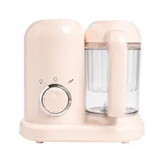GENERICO - Procesador de Alimentos de Bebe con Vapor y Licuadora de Puré 4 en 1-ROSADO