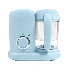 GENERICO - Procesador de Alimentos de Bebe con Vapor y Licuadora de Puré 4 en 1-AZUL