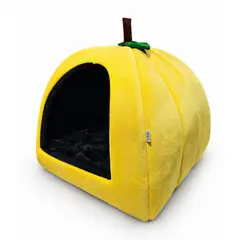 GENERICO - Cama Casita Fruta para Perros y Gatos XL - 5252cm x 58cm de altura