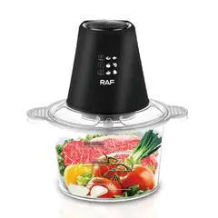 RAFF - Procesadora de Alimentos RAF 2L 600W R7011 Negro