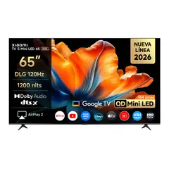 XIAOMI - Televisor Smart TV Xiaomi S Mini LED 65’’ 4K UHD Google TV 2026