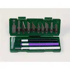 GENERICO - Kit de Bisturís de Precisión para Manualidades – 13 Piezas