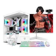 RYZEN - Pc Gamer AMD Ryzen 7 5700G 8gb 500GB 22 Mipclista White COMPUTADORA