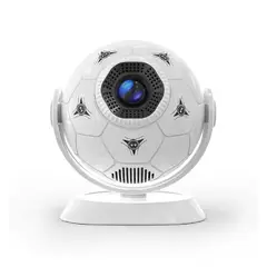 MAGCUBIC - Proyector Portátil Magcubic HY300F Android 14 HD 300 Ansi Lúmenes Diseño Pelota Futbol