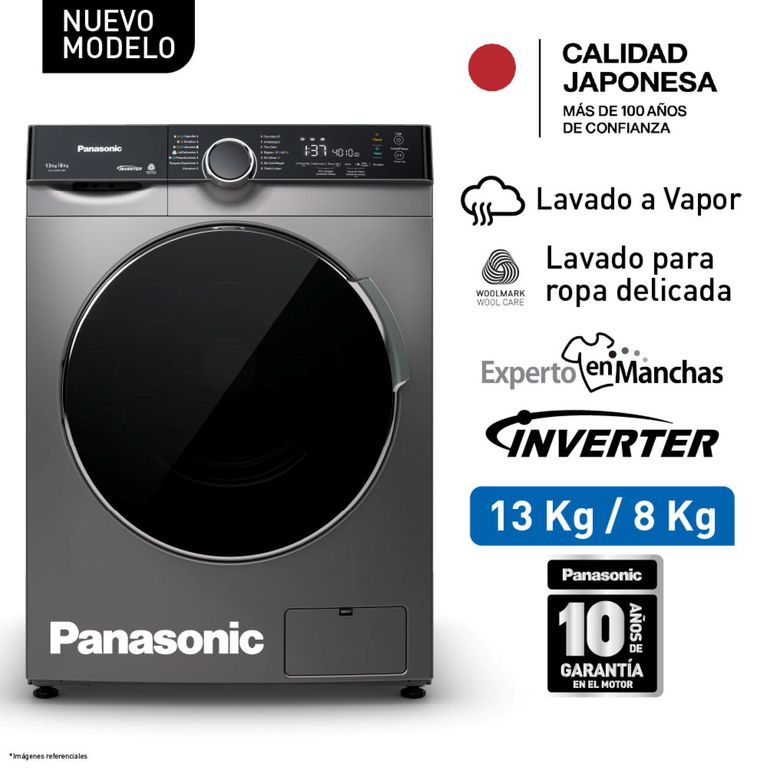 Lavaseca Panasonic 138KG NA-S26 Carga Frontal