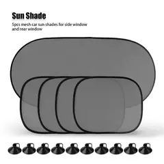 OEM - Kit Tapasol De Auto Camioneta Universal 5Pcs