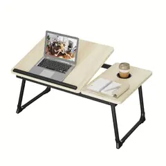 INSPIRA MARKET - Escritorio Plegable para Laptop Mesa Portátil Multifuncional