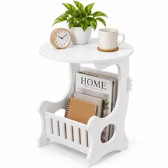 INSPIRA MARKET - Mesa Organizadora Multifuncional para Dormitorio Sala Mesa Auxiliar