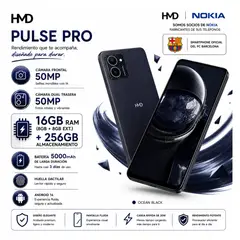GENERICO - HMD Pulse Pro DS 256GB +16GB (8GB +8GB) Smartphone / Batería de 2 días Cámera 50 MP Selfie 50MP