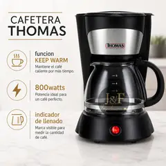 Thomas - Cafetera thomas th-130