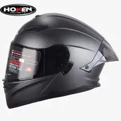 GENERICO - CASCO ABATIBLE HOKEN HK3 FF-916 GRAFITO MATE - CERTIFICADO