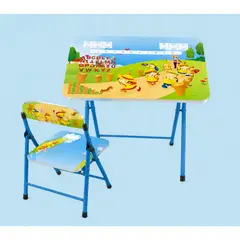 GENERICO - Mesa y Silla Infantil Escritorio para Niños Niñas Diseño Creativo Moderno  190353