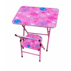 GENERICO - Mesa y Silla Infantil Escritorio para Niños Niñas Diseño Creativo Moderno 190355