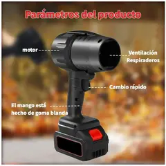 SEISA - Soplador de Aire Eléctrico Inalámbrico con Batería Recargable Motor de Alta  Potencia