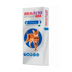 BRAVECTO - Antipulgas Para Gatos Pipeta Bravecto Plus 2.8-6.25 Kg
