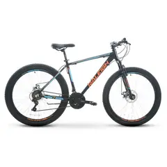 RALEIGH - Bicicleta Raleigh Sharp - Aro 27.5 - Aluminio - 21V - negro con naranja