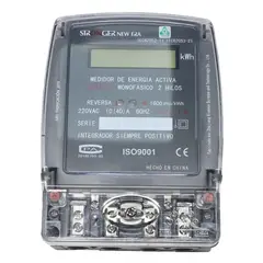 GENERICO - MEDIDOR MONOFASICO 2 HILOS DIGITAL STRONGER NEW ERA