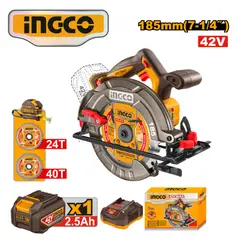 INGCO TOOLS - CSLI4218511 SIERRA CIRCULAR 42V 7.14