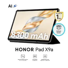 HONOR - Tablet HONOR PAD X9A 11.5 2.5K, WiFi, 8GB 128GB, Android 15, Flip cover, Gris.
