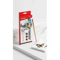 GENERICO - PINTURA DE TELA 12 COLORES