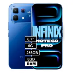INFINIX - Infinix Note 60 Pro 5G 8GB 256GB Azul