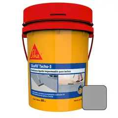 SIKA - Impermeabilizante para Techos Sikafill Techo-3 Gris x 20L