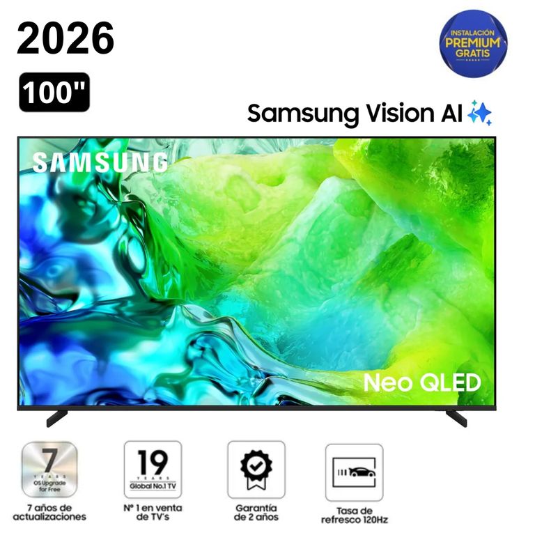 Televisor 100 Neo QLED 100QN80H Visión AI Smart TV - 2026