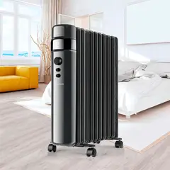 Taurus - Radiador de aceite 2500 watts Negro Taurus AGADIR 2500 CONNECT